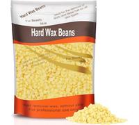 Hard Wax Beads for Hair Removal - Premium Waxing Beans for Sensitive Skin, Painless & Effective Waxing Kit | No Strips Required - Ideal for Body, Face, and Bikini Areas (cream)