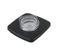 Hard-Wearing ABS Blender Jar Lid for Oster 11cm | Fits FourSide and WildSide jars, square shape, for black ABS, leak- for proof seal, easy install
