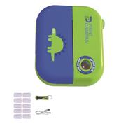 Hard Wearing Kids Immediate Print Camera Double Lens 16G STANDARD Card Preloaded Sieves 8H Battery Life MP3 Player Creative Learning Camera With Against Loss Belt