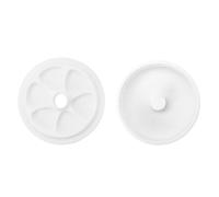 Hard Wearing Paint Tray with Adjustable Sections Ideal for Color Blending Watercolor Oil Rookie Practitioner Art Palette