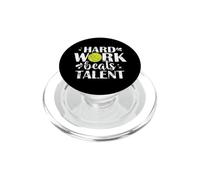 HARD WORK beats TALENT Motivation PopSockets PopGrip for MagSafe