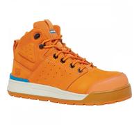 Hard Yakka 3056 PR Side Zip Ladies Safety Boot - Orange - Size 5