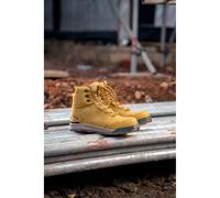 Hard Yakka Men's 3056 S7S 6" Boot in Light Tan | Size: 14 Hard Yakka Light Tan 14