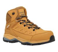 Hard Yakka Atomic S1P wheat side-zip composite toe/midsole safety work boots