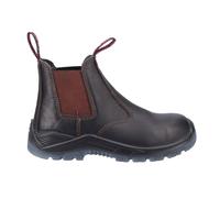 Hard Yakka Banjo Elastic Gusset Safety Boot Womens | Safety Boots | Brown | UK Size 6.5