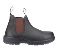Hard Yakka Brumby Non-Safety Dealer Boots in Brown, Size 12, Lightweight, Leather/PU | Charlies