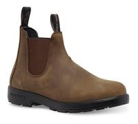 Hard Yakka Brunswick Leather Men's Saddle Brown Nubuck Boots UK 8
