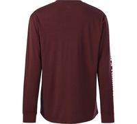 Hard Yakka Heritage Icon Long Sleeve T-Shirt Burgundy Size L Male