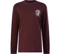 Hard Yakka Heritage Icon Long Sleeve T-Shirt Burgundy Size M Male