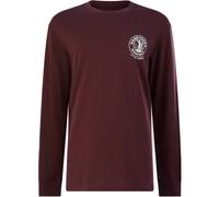 Hard Yakka Heritage Icon Long Sleeve T-Shirt Burgundy Size XL Male