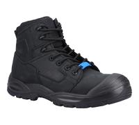 Hard Yakka Mens Legend PR Leather Lace Up Safety Boots UK Size 8 (EU 42)