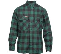 Hard Yakka Long Sleeve Check Flannel Shirt - Green - Medium