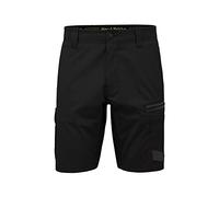Hard Yakka Men's Shorts Raptor Active Mid-Short Cotton Black Size 42
