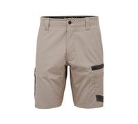 Hard Yakka Men's Raptor Active Cargo Shorts in Natural, Size 34R, Cotton/Polyester/Elastane | Charlies
