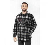 Hard Yakka Mens Sherpa Fleece Casual Shacket Jacket XXL - Chest 47-49' (119-124cm)