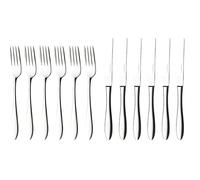 Hardanger - Fjord Appetizer Set, 12-pack - Silver