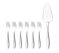 Hardanger - Maria Cake Set - Silver