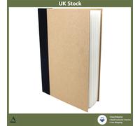 Hardback A4 Sketchbook Recycled 170gsm Cartridge Paper 92 Sides White