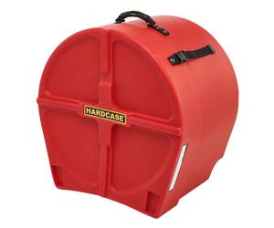 Hardcase 18" F.Tom Case F.Lined Red