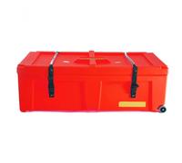 Hardcase 36" Hardware Case with Wheels Red