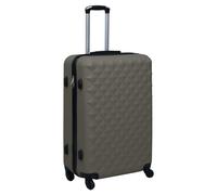 Hardcase trolley Anthracite ABS 48x28x71cm 4-wheel suitcase with lock and straps