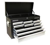 Hardcastle 9 Drawer Black Lockable Topchest Tool Box