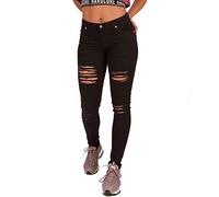 Hardcore Ladies Cotton Rich Soft Touch High or Mid Rise Denim Skinny Jeans