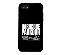 Hardcore Parkour Enthusiast Training Urban Stunts Case for iPhone SE (2020) / 7/8
