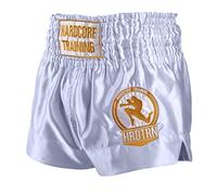 Hardcore Training Classic Muay Thai Fight Shorts Mens Black White Blue Red Camo Kick Boxing MMA Combat Sport Sparring Trunks