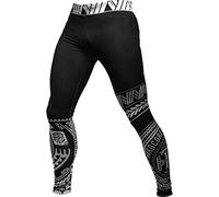 Hardcore Training Compression Pants Men’s Leggings Base Layer No Gi MMA BJJ Grappling Wrestling Spats Tights White