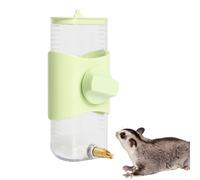 HardcorePet Sugar Glider Water Bottle, Hamster Drinker with No-Drip Brass Nozzle Bird Water Dispenser Small Animal Cage Accessories Suitable for Rats, Gerbils, Syrian Hamsters, Squirrels (Green300)