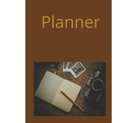 Hardcover 54-Page Planner: also 50-page Password Tracker, 10-page Bills Tracker, 36-page Fitness Calendar, 50-page Notepad