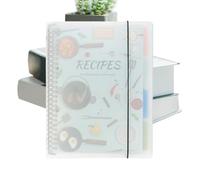 Hardcover Empty Recipe Journal - Recipes Notebook Blank for Writing in Recipes | Personal Cookbook with Thick Blank Pages for Chefs, Family Recipe Coast, Custom Recipes Book for