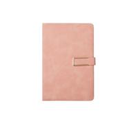 Hardcover Leather Journal 200 Pages Portable, A | Wide Lined Ribbon Bookmarks; Portable Writing Notebook 145x210mm for Note Taking Journaling