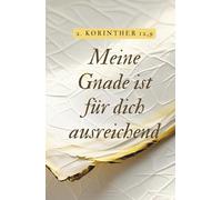 Hardcover Lined Notebook - 5.5 x 8.5 Inch - 110 Pages: Faith-Based Journal for Prayer Notes, Sermons, Devotions, Gratitude, Personal Prayers, ... dich ausreichend | 2. Korinther 12,9 Inspired