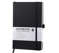 Hardcover Notebook, 192 Pages Journal, College Ruled Lined Leather Notebook, Business Notepad, Weekly Planner for Journaling