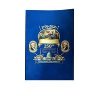 Hardcover Notebook - 250th Commemorative Patriotic - Commemorative U.S. Historical Journal | for Teachers Students Adults Teens Kids Home Office School