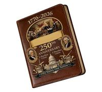 Hardcover Notebook, Collectable with Hard Cover Memorial Edition, American History Memorial Journal, for Home Workplace School Classroom Event Celebration