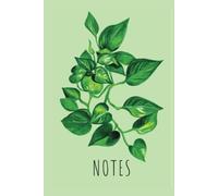 Hardcover Notebook-Pothos Lined Journal- Plant Cover Notebook with Watercolor Philodendron Plant- Original Illustration: 100 page college ruled lined ... Plant Lovers- Philodendron Plant Pothos Plant
