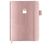 Hardcover Password Book with Alphabetical Tabs - Internet Password Keeper Book, 13 x 18cm Password Notebook for Office or Home, Rose