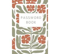 Hardcover Password Notebook for Internet Website Address Log in Detail - Password Logbook to Help You Stay Organized, Password Keeper Book,: Hardcover Password Book for Internet Website Address Login