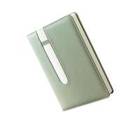 Hardcover PU Leather Notebook 130 Sheets Wide Lined Notepads Elastic Pen Slots 8.4x5.8Inch for Note Taking Journaling Thick Paper Pad