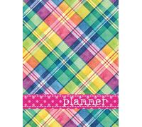 Hardcover Undated Weekly Planner, 52 Weeks, Monday Start: Week on One Page (left) and a Notes Page (right) for Each Spread