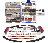 HARDELL 618PCS Rotary Tool Accessories, Rotary Tool Attachment with 1/8" Diameter Shanks, Fits Dremel Rotary Tools, Universal Bits for Sanding, Cutting, Polishing, Grinding, Drilling, Engraving