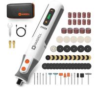 HARDELL 8V Cordless Rotary Tool Kit, 5 Variable Speed, 80 Accessories, 28000RPM, Power Tool for Sanding, Polishing, Engraving, Grinding, Drilling, DIY Crafts