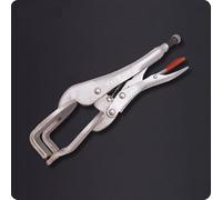 Harden 9-inch Lock-Grip Welding Clamp, Alloy Steel, Quick Release Handle with Wire Cutter