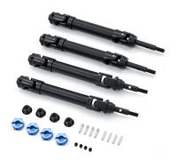 Harden Steel 45# Drive Shafts For Trax-xas For Slash For Rustler 4x4 6851 6852 1/10 RC Car Drive Shafts with wheel hex+ M4 nuts