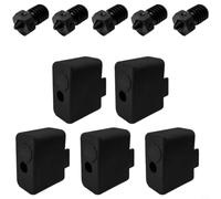 Hardened Nozzle 0.4mm Flsun T1E T1 for T1 for with Silicone Sock 5pcs Kit