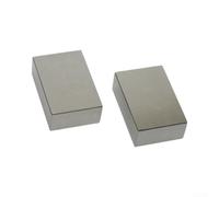 Hardened Steel 1-2-3 Block Pair No Hole CNC Setup | Solid 1x2x3 inch size, matched pair included, heat treated strength, smooth finish, engineering grade
