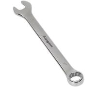 Hardened Steel Combination Spanner - 17mm - Polished Chrome Vanadium Wrench